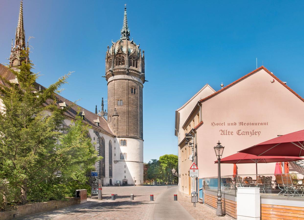 Hotel Alte Canzley Wittenberg Kültér fotó
