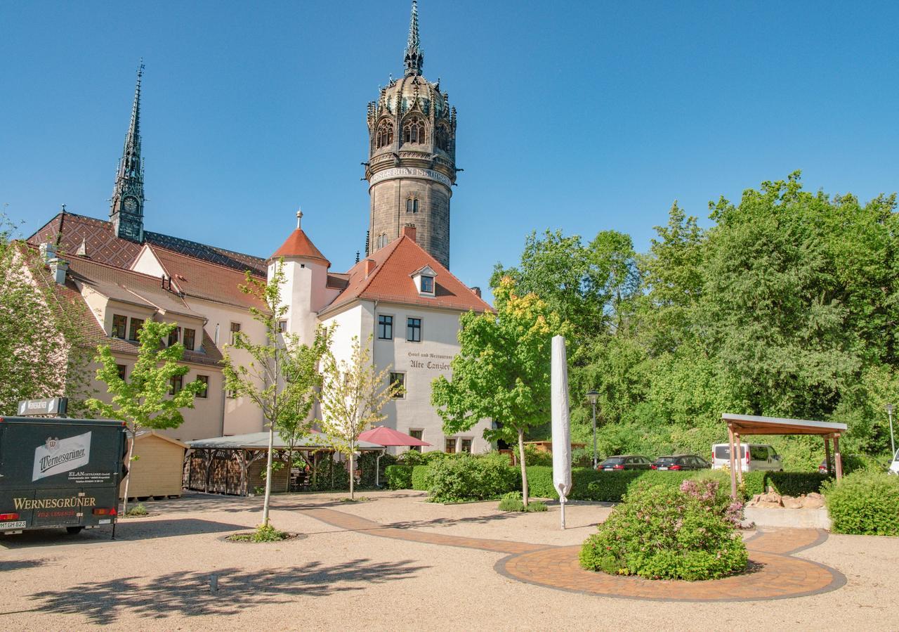 Hotel Alte Canzley Wittenberg Kültér fotó